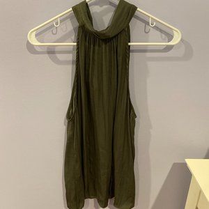 Green Halter Top
